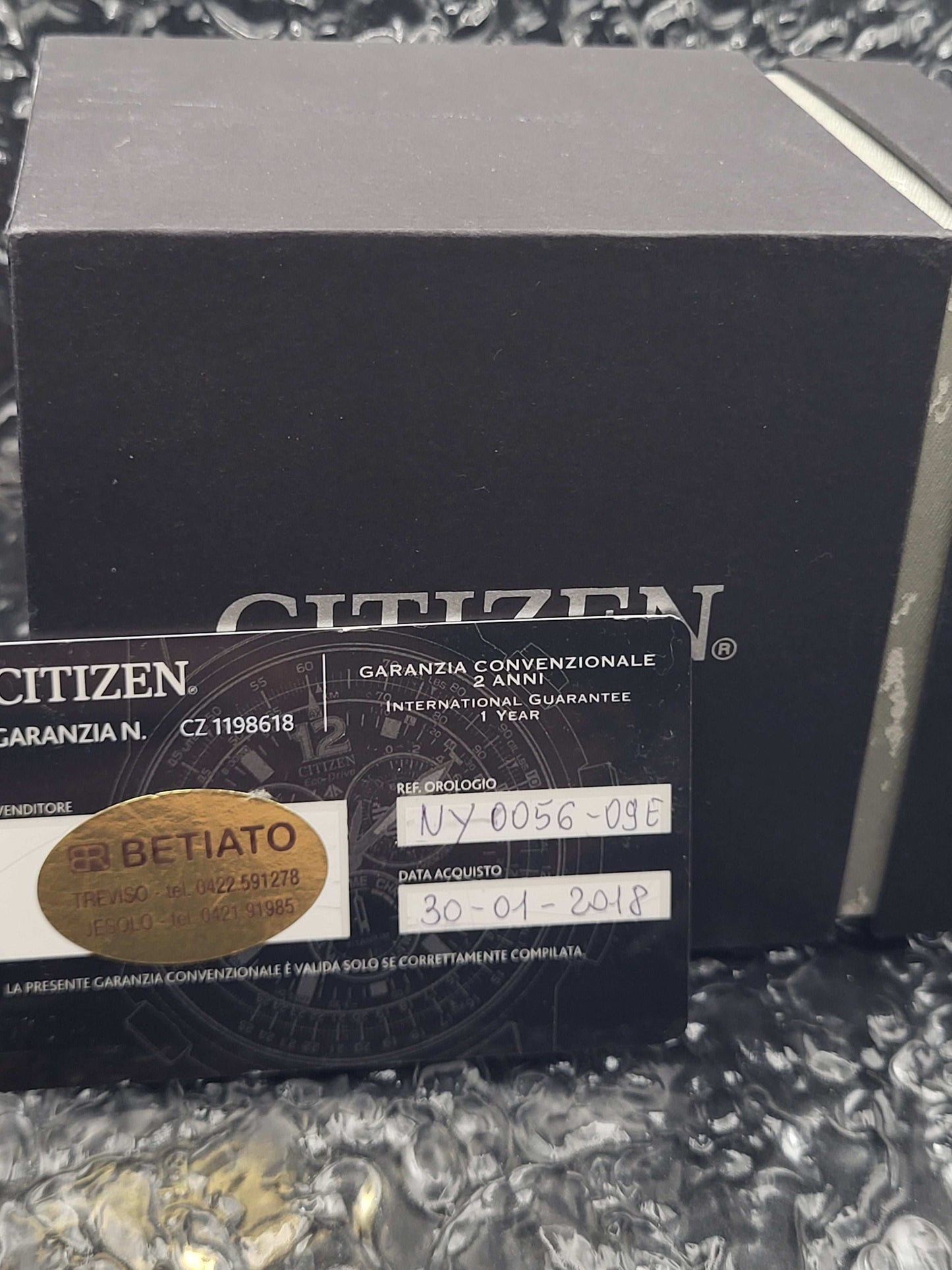 Citizen 8203-S082161 // NY0056-09E - Titanium - Automaat - Red Robin Watches