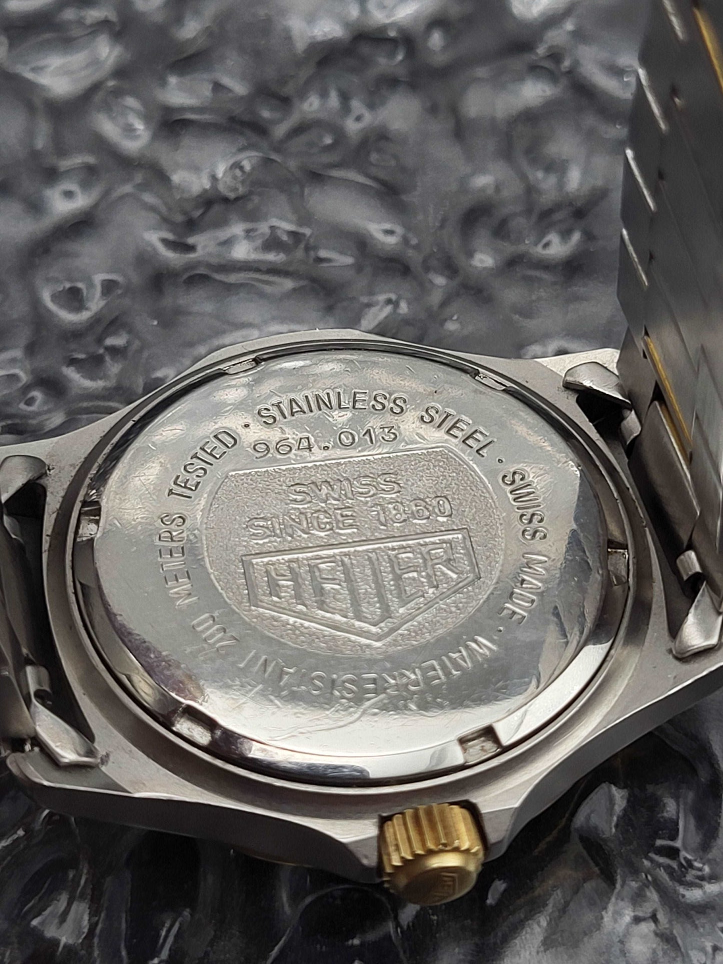 Tag Heuer 2000 Professional - Ref. 964.013 - Date - Two Tone - Red Robin Watches