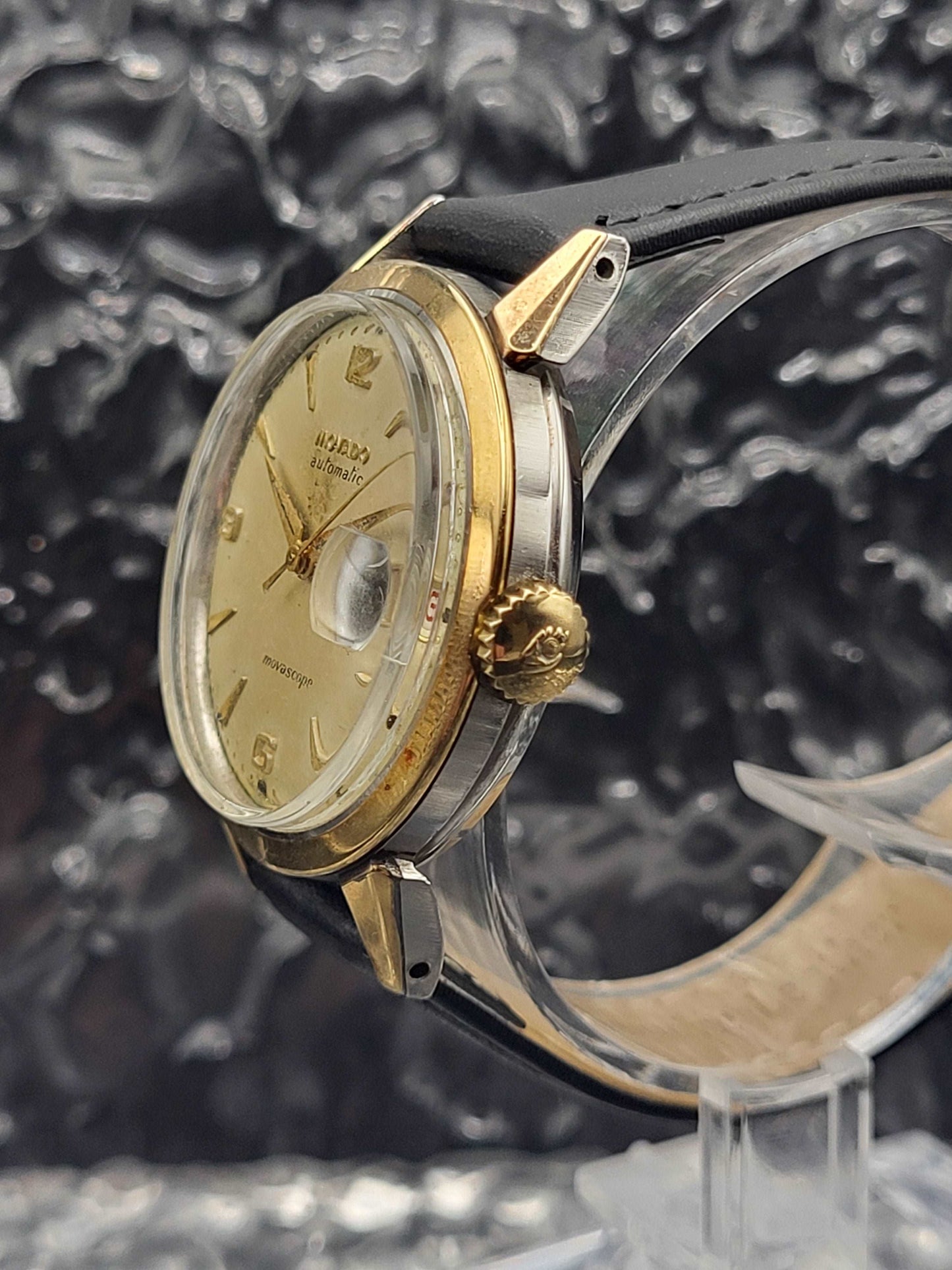 Movado Movascope - Bumper Uurwerk - Date - Two Tone - Automaat