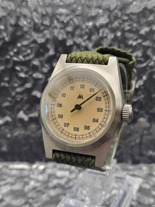 Custom Horloge Mod - Solo Uurwijzer - Automaat - NH35 Uurwerk