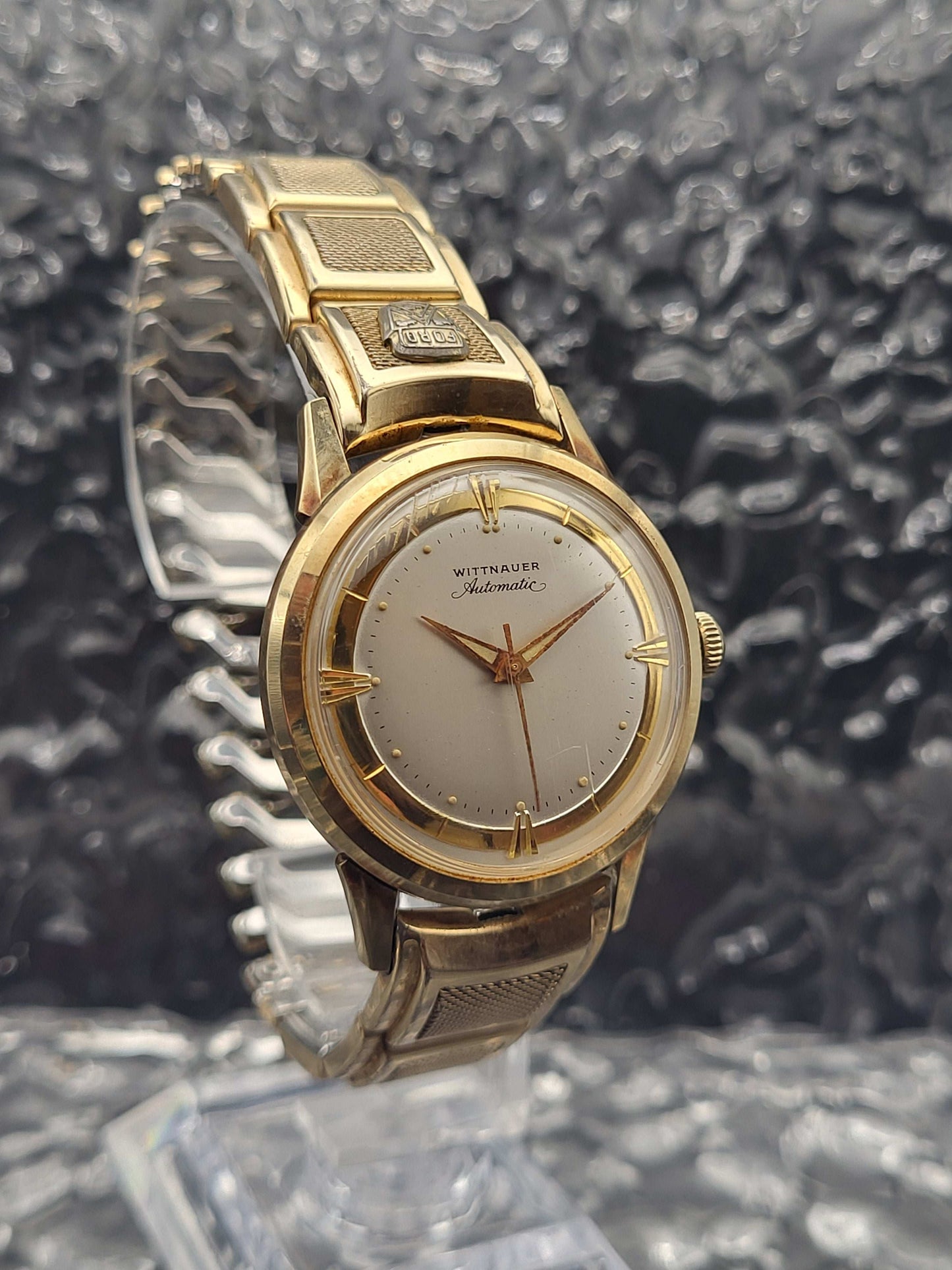 Wittnauer Longines - Ford Sales Award - 1958 - Originele Horlogeband - Red Robin Watches