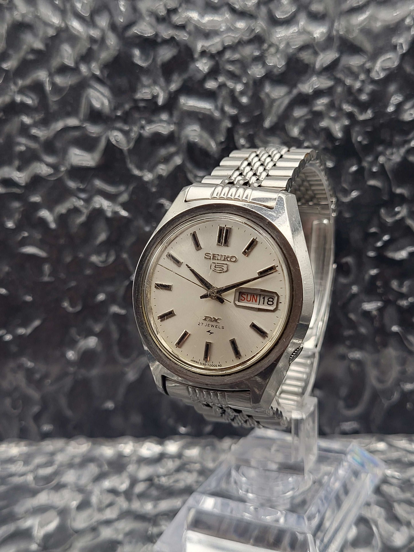 Seiko 5 DX - Ref. 5139-7000 - Dag Datum - Seiko BOR Band