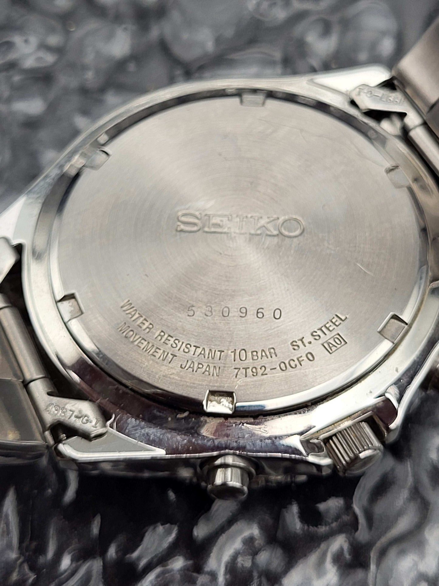 Seiko Flightmaster - Ref. 7T92-0CF0 - Quartz - Blauw