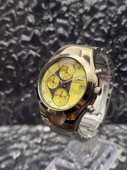 Citizen Oxy Chronograaf - Ref. 0510-L16631 - Facet Kristal