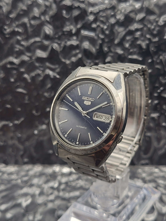 Seiko 5 - Ref. 7S26-3040 - Donkerblauw - Automaat