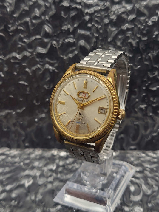 Citizen Autodater - Ref. 51302 - Automaat - Kanji Dag Datum - Goudkleurig