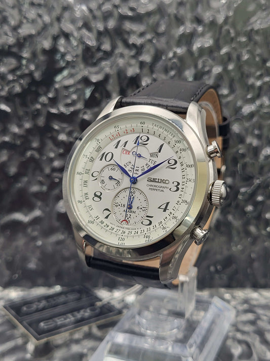 Seiko Chronograph Perpetual - Ref. 7T86-0AC0 - SPC131P1 - Quartz