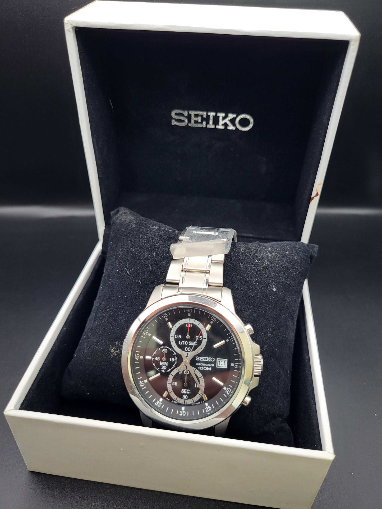 Seiko Chronograph - Ref. 4T57-00C0 - Quartz - Black Dial