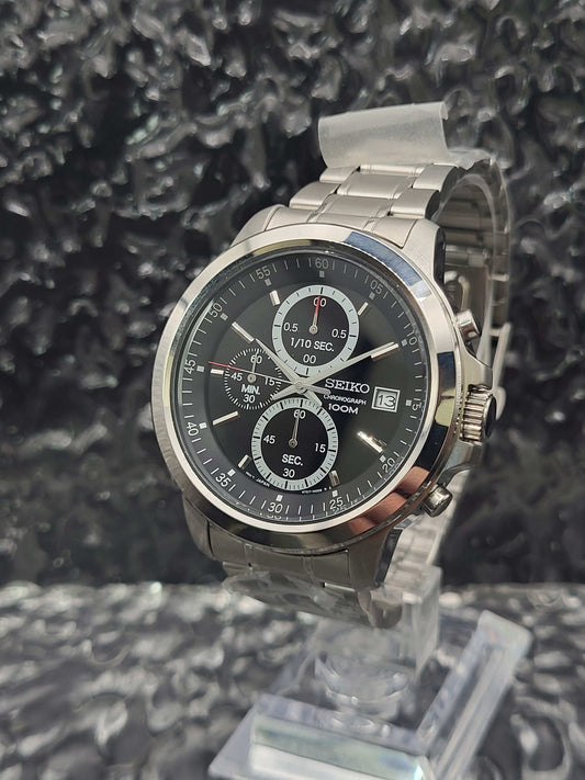 Seiko Chronograph - Ref. 4T57-00C0 - Quartz - Black Dial