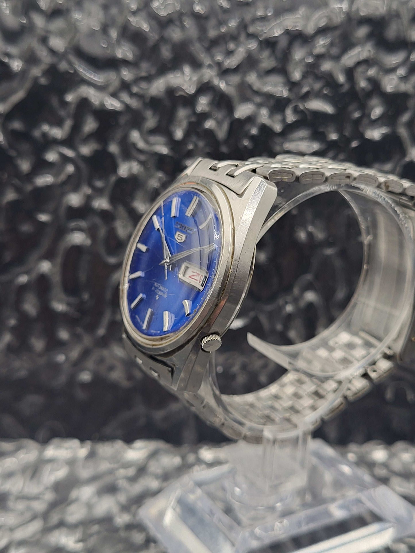Seiko 5 - Ref. 6119-8093 - Automatic - Blue Dial - Original Bracelet