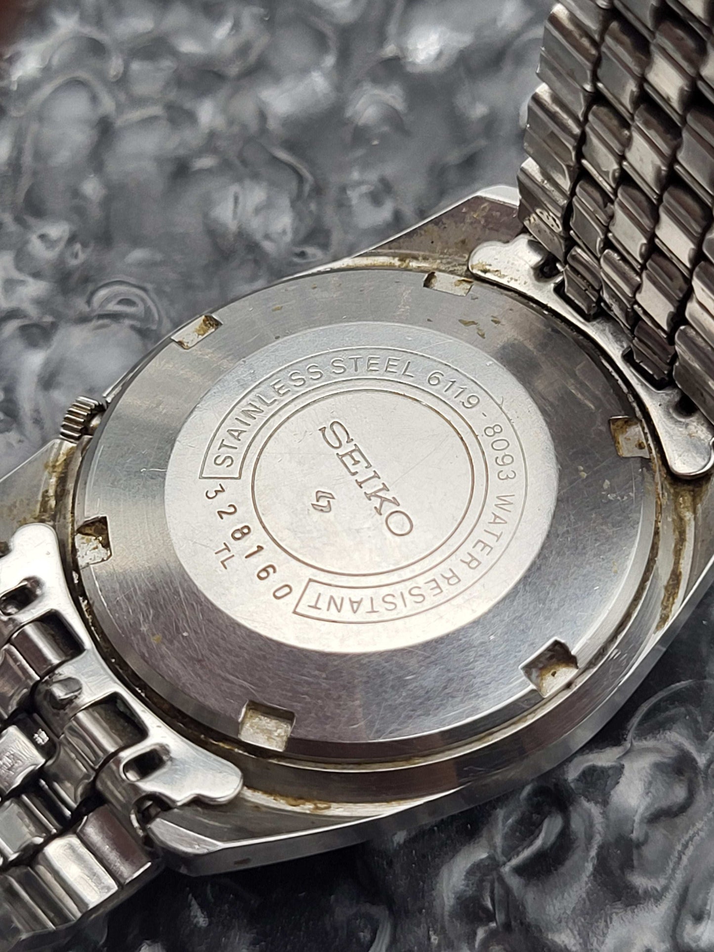 Seiko 5 - Ref. 6119-8093 - Automatic - Blue Dial - Original Bracelet