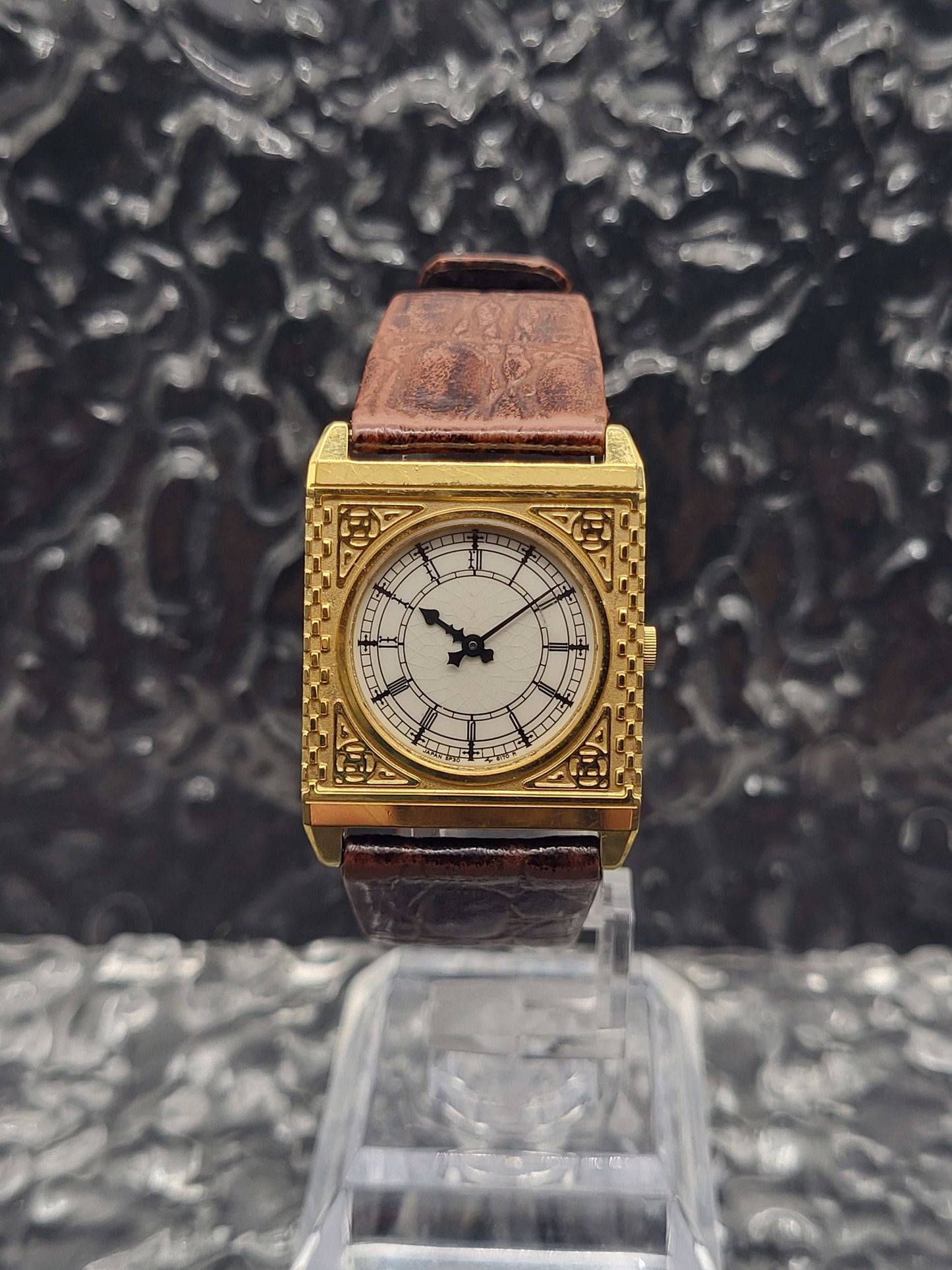 Seiko Big Ben - Ref. 5P30-6150 - Westminster - Boxed - Gold Tone - New Battery