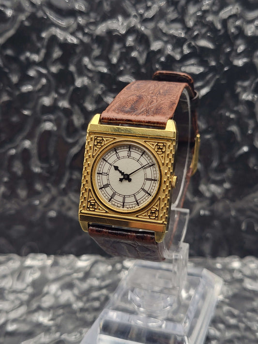 Seiko Big Ben - Ref. 5P30-6150 - Westminster - Boxed - Gold Tone - New Battery