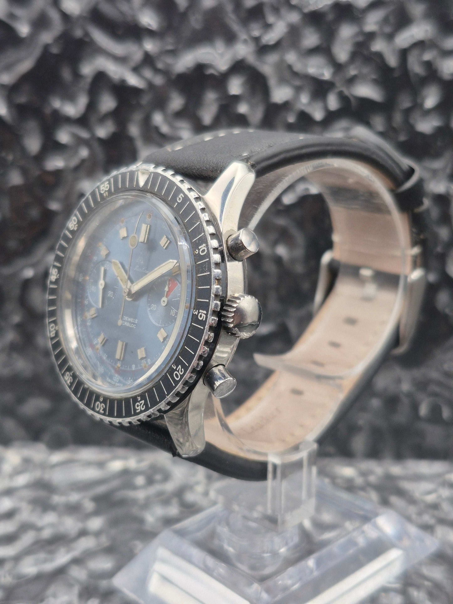 La Martine Chronograph Ref. 1382 Landeron 248 Movement