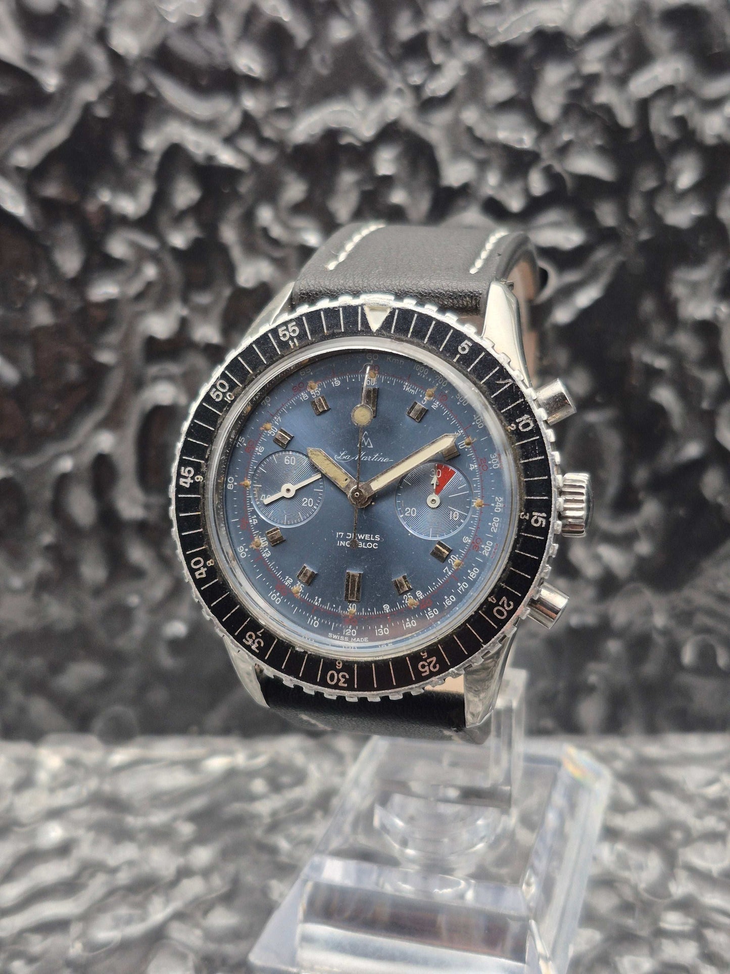 La Martine Chronograph Ref. 1382 Landeron 248 Movement