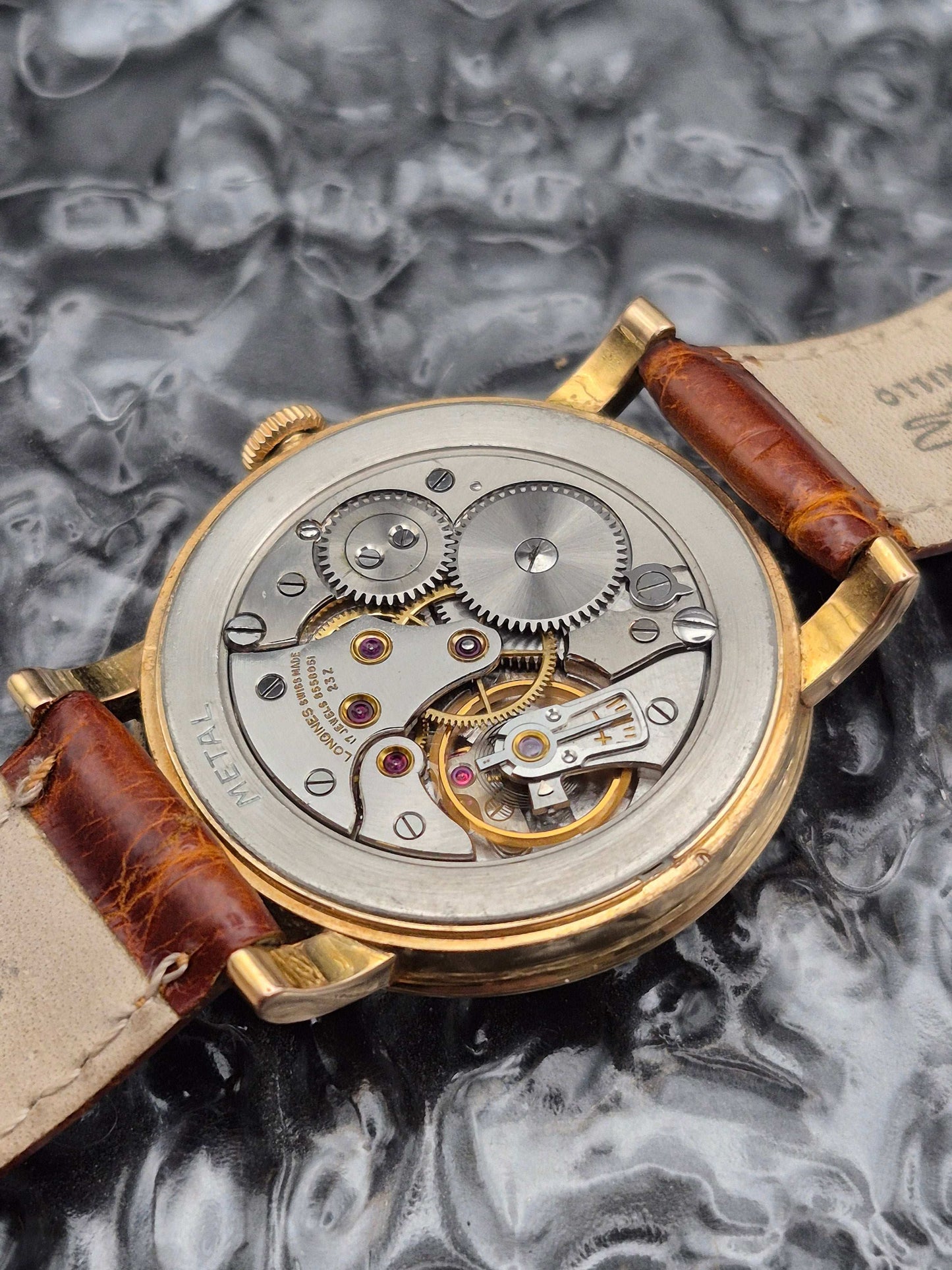 Longines Solid Gold 18k 750 Dress Watch Calatrava Ref. 6284.3 Manual Wound - Red Robin Watches