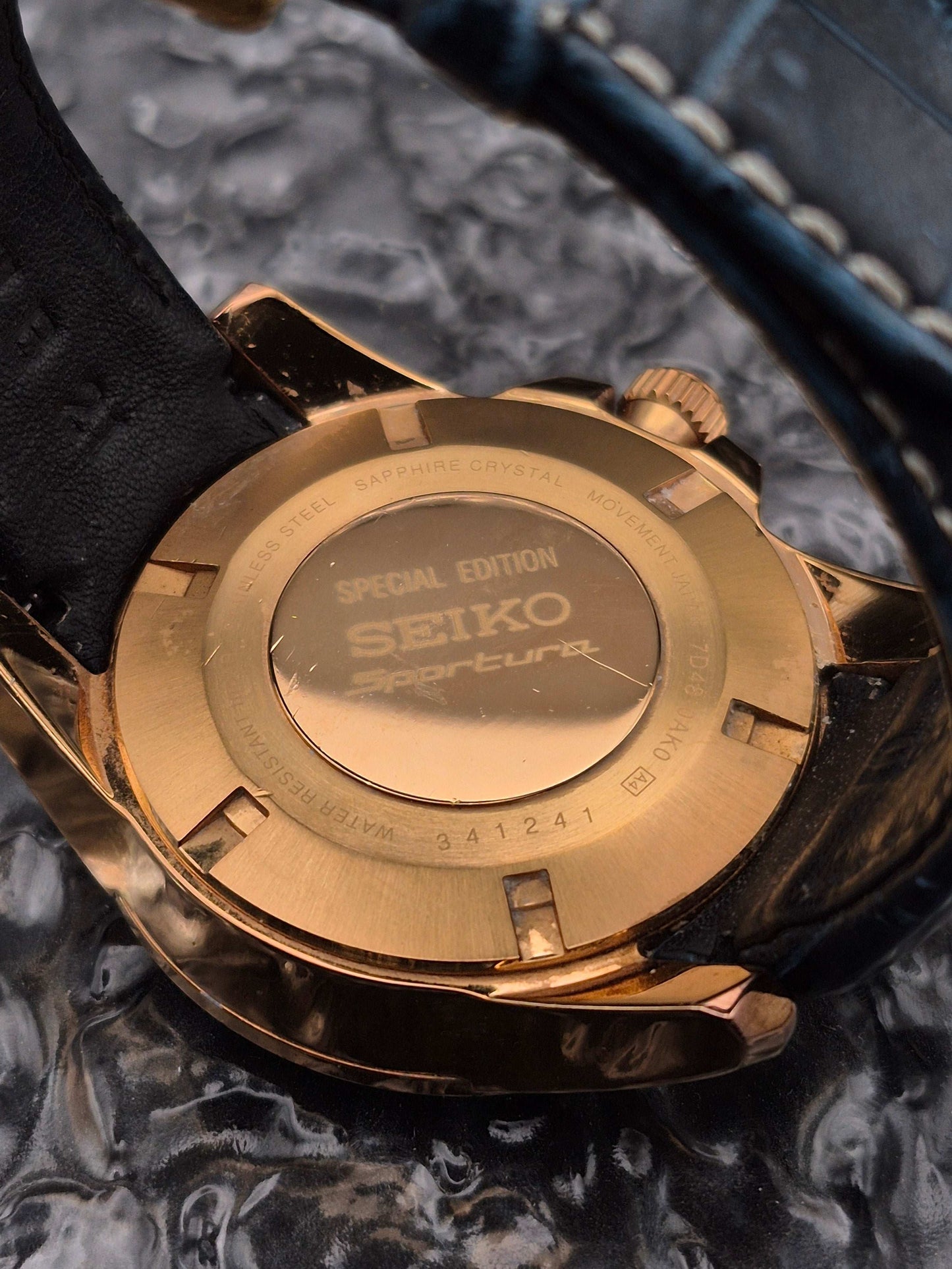 Seiko Sportura Kinetic Perpetual Ref. 7D48-0AK0 // SNP064P1