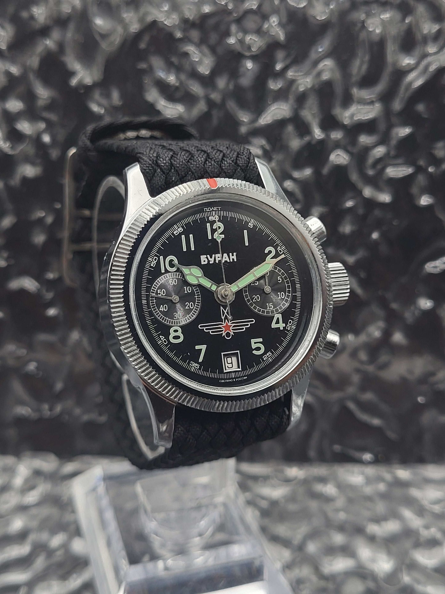 Poljot Buran Chronograph - Cal. 3133 - Men's Flyback Chronograph