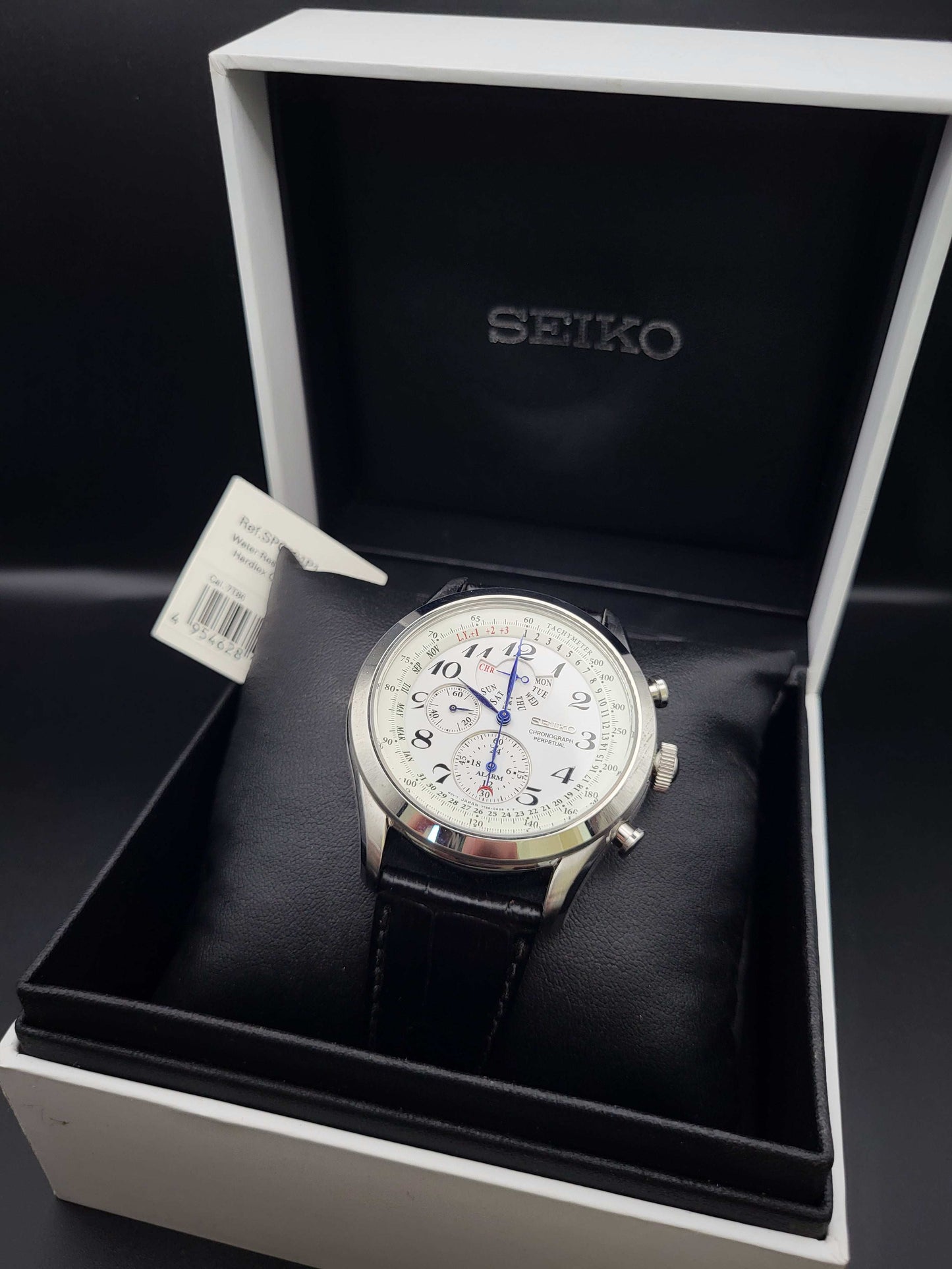 Seiko Perpetual Chronograph - Ref. SPC131P1 - 7T86-0AC0 - Quartz