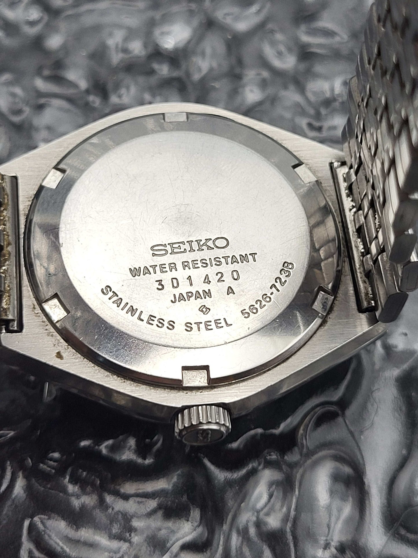 Seiko KS Vanac - Ref. 5626-723B - Kanji Day Date - Faceted Crystal
