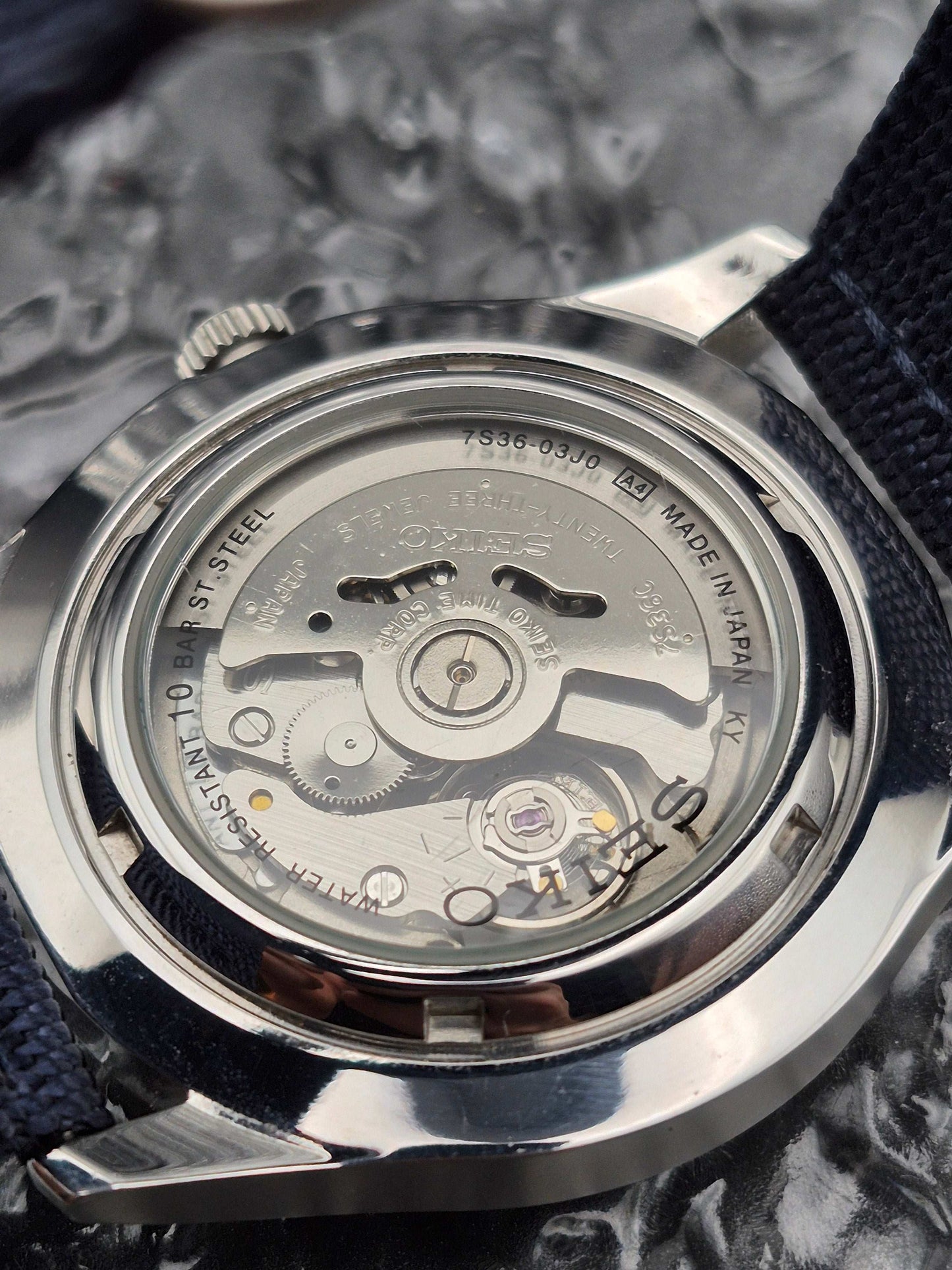 Seiko 5 Sports Ref. 7S36-03J0 SNZG11J1 Automatic Military Watch