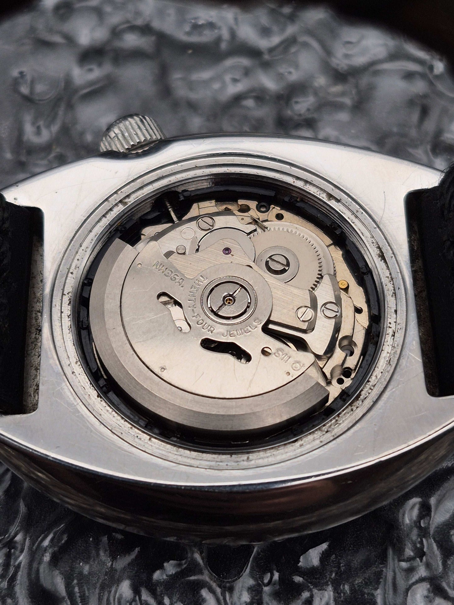 Seiko Franken Turtle NH36 Movement Automatic Day Date