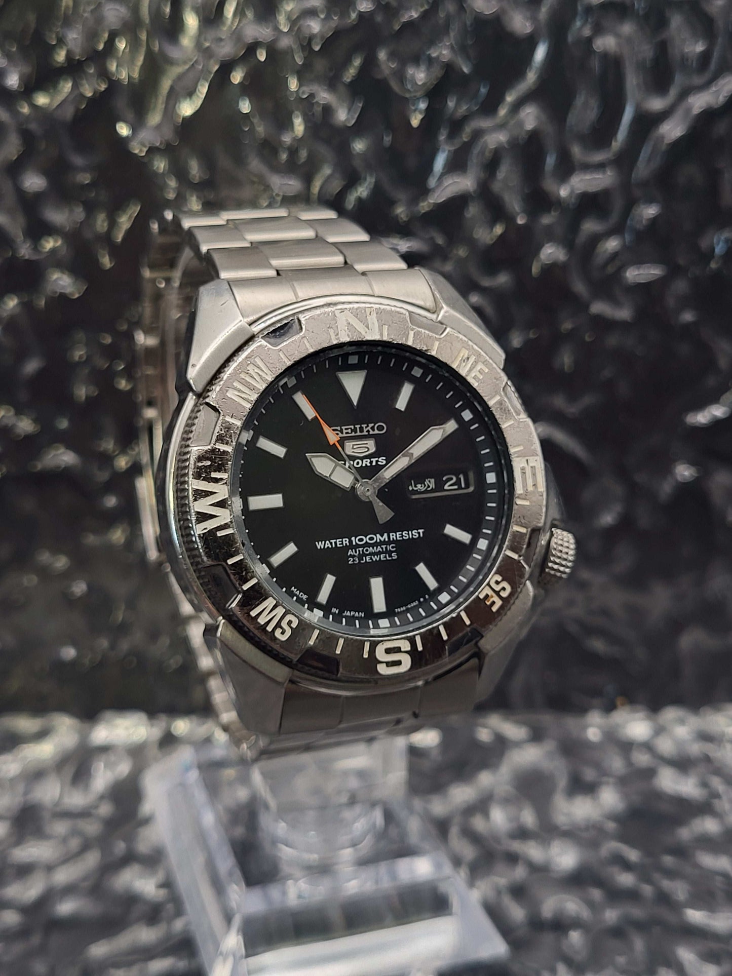 Seiko 5 Sports - Ref. 7S36-01Y0 - SNZD23J1 - Day Date - Automatic