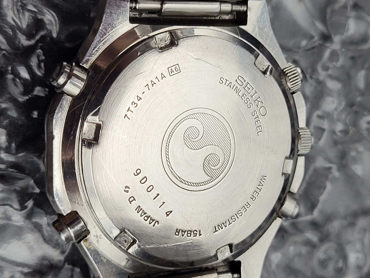 Seiko Royal Oak - Ref. 7T34-7A1A - Quartz Chronograph - Rare Reference