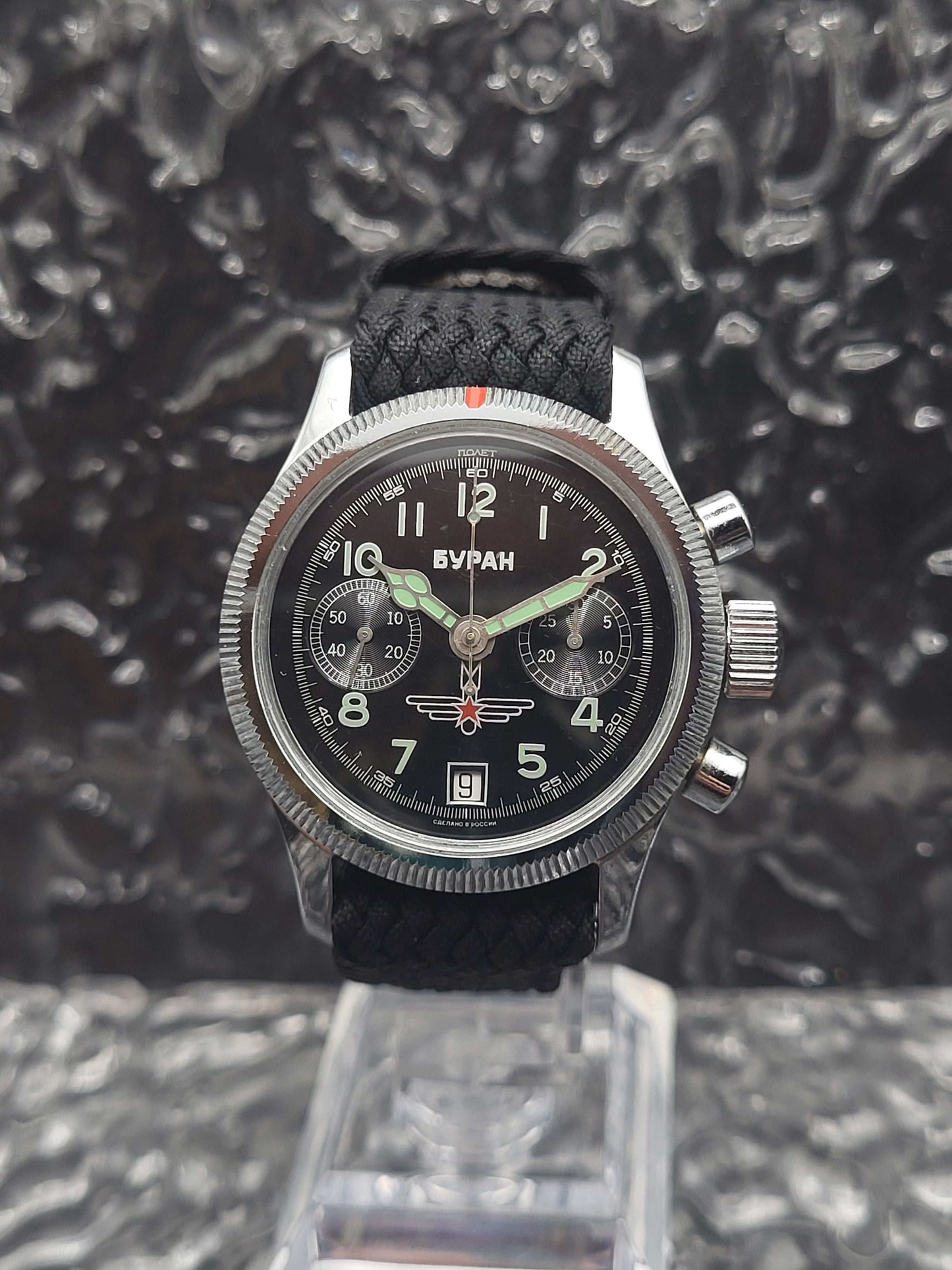 Poljot Buran Chronograph - Cal. 3133 - Men's Flyback Chronograph