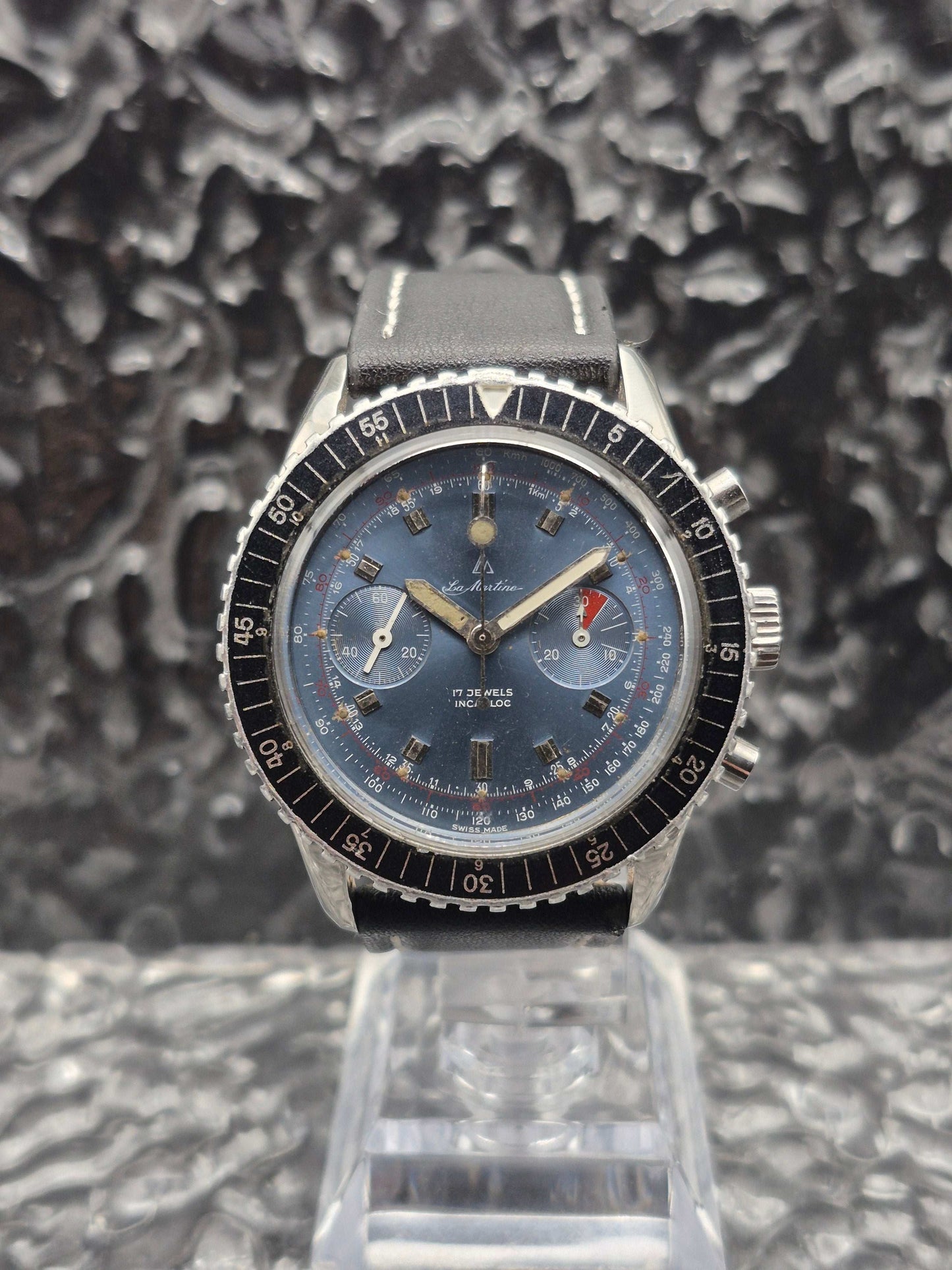 La Martine Chronograph Ref. 1382 Landeron 248 Movement
