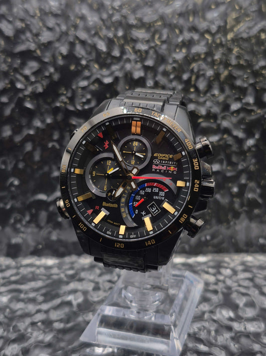Casio Edifice Red Bull Ref. EQB-500 Limited Edition Tough Solar - Red Robin Watches