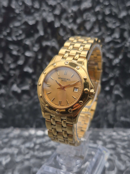 Raymond Weil 'Tango' Ref. 5390 Gold Tone Quartz