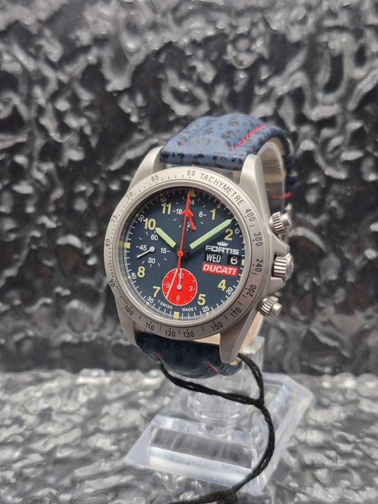 Fortis Ducati Cosmonauts Ref. 602.22.142 Limited Edition 500 Pcs - NOS