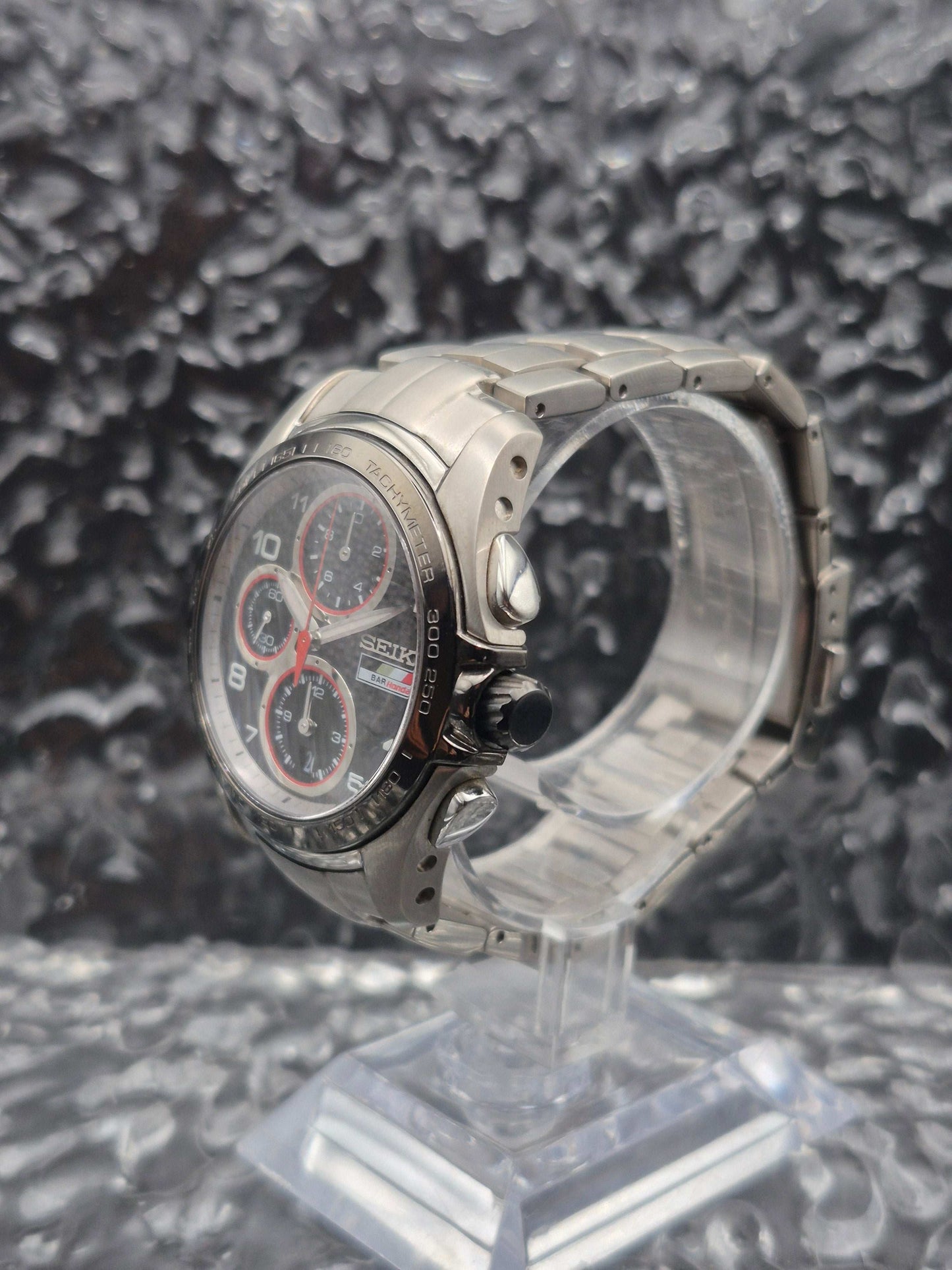 Seiko Ignition Honda Ref. 7T92-0GJ0 Limited Edition Titanium - Red Robin Watches