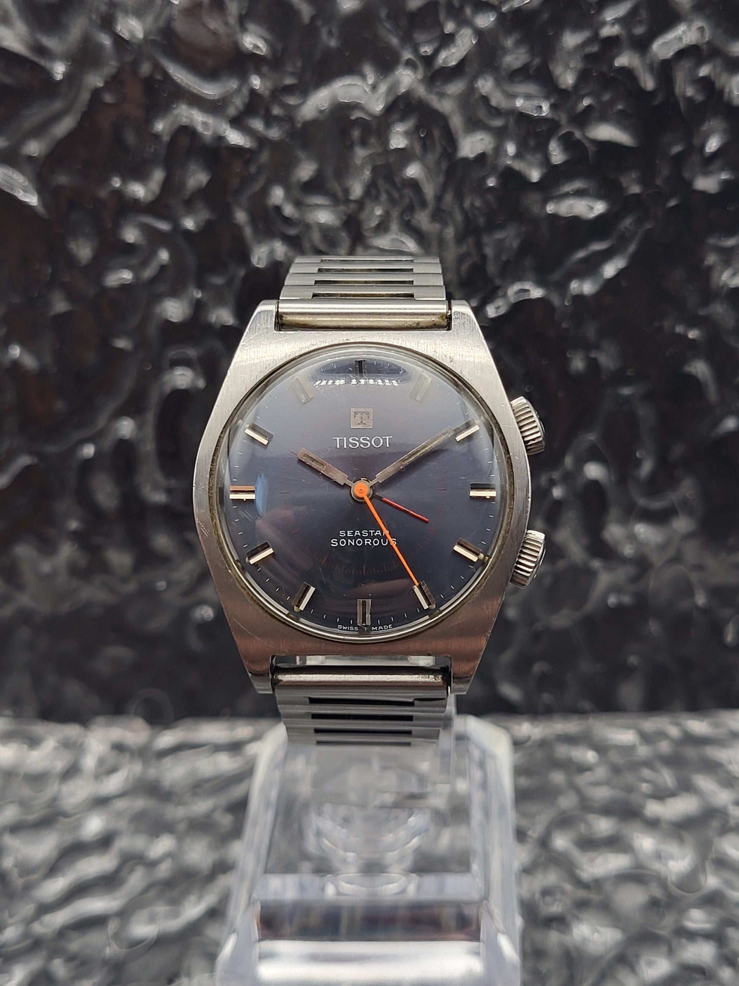 Tissot Seastar Sonorous - Ref. 40500-3X - Blue Dial - Alarm Watch
