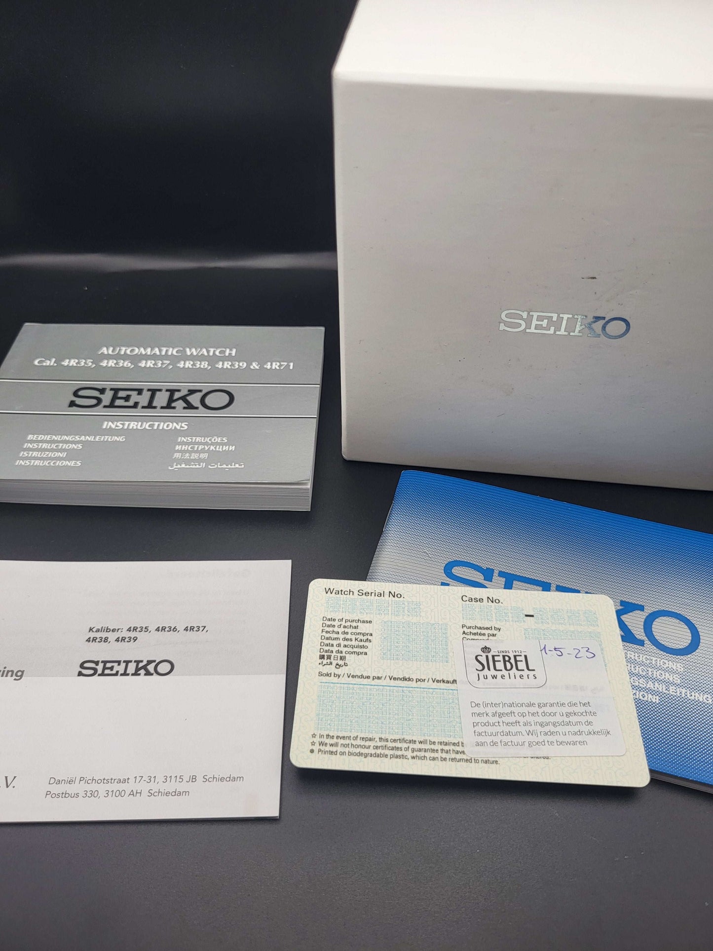Seiko 5 Sports - Ref. SRPE71K1 - 4R36-08E0 - Automatic - Box And Papers