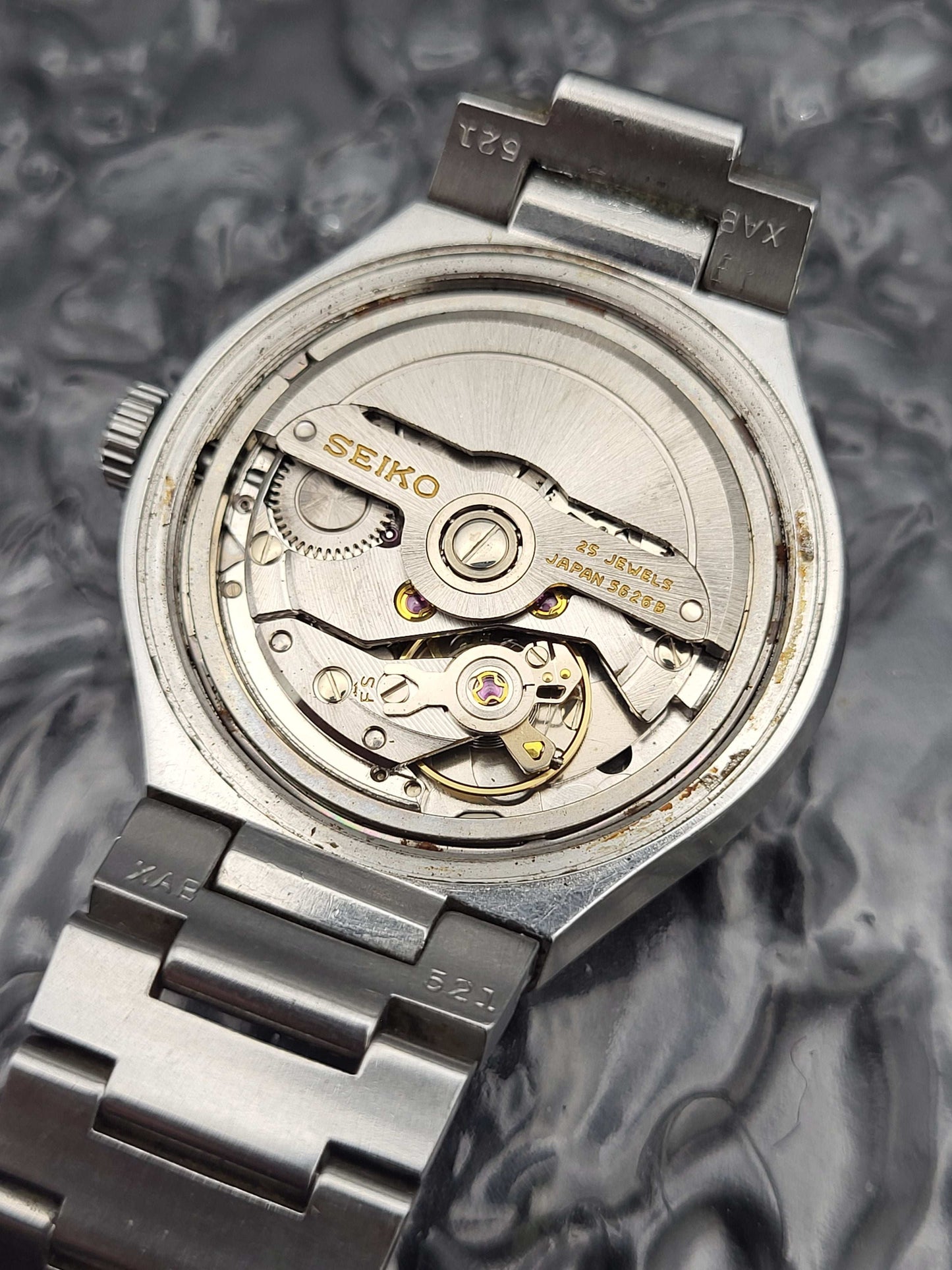 Seiko King Seiko Vanac - Ref. 5626-7220 - Kanji Day Date - Automatic - Facet Crystal - Red Robin Watches