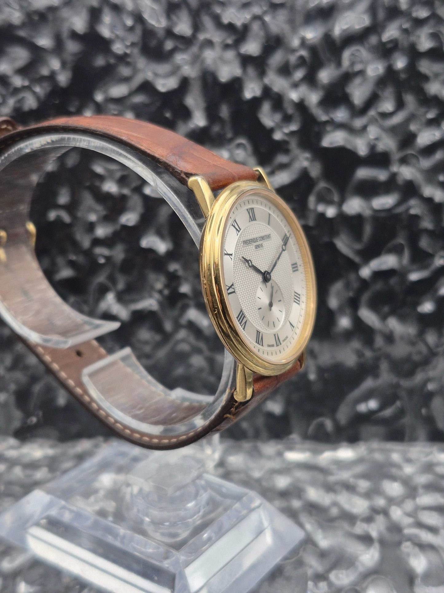 Frederique Constant Slimline Ref. FC235X3S5 Quartz Sub Second Dress