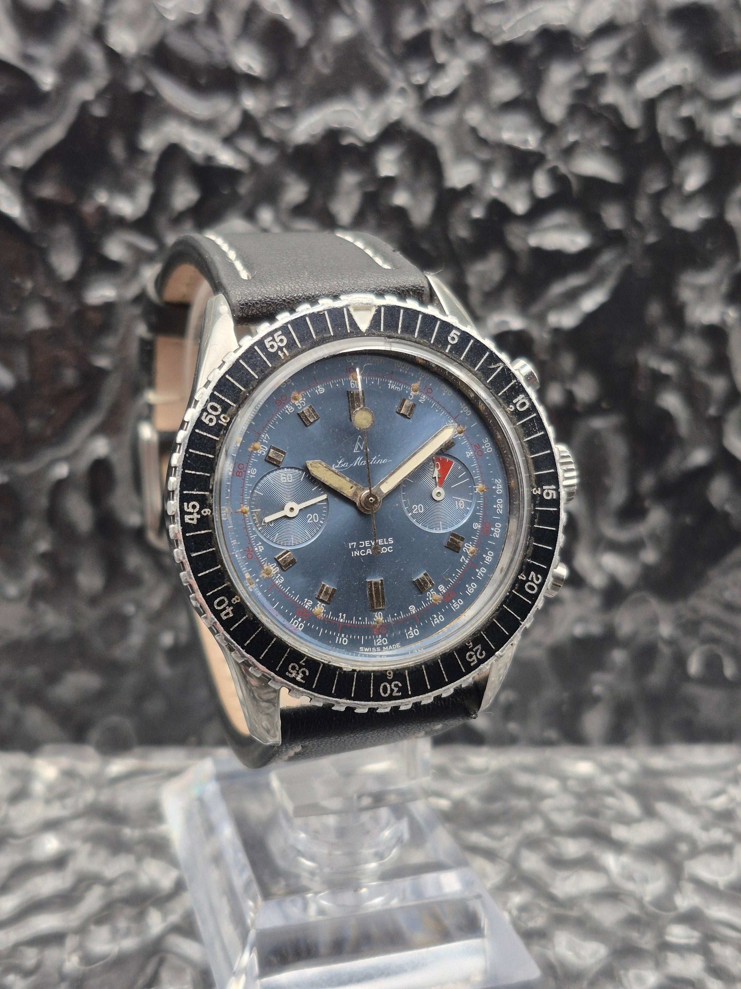 La Martine Chronograph Ref. 1382 Landeron 248 Movement