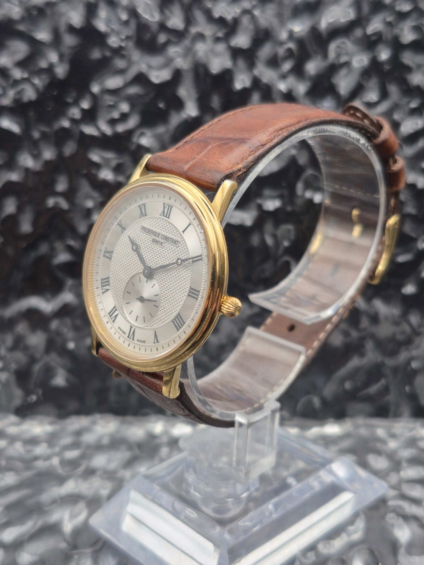 Frederique Constant Slimline Ref. FC235X3S5 Quartz Sub Second Dress