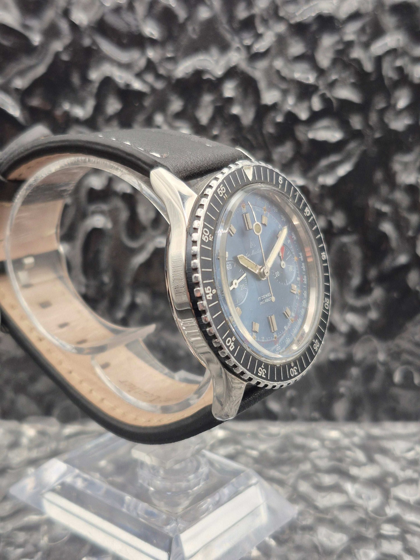 La Martine Chronograph Ref. 1382 Landeron 248 Movement