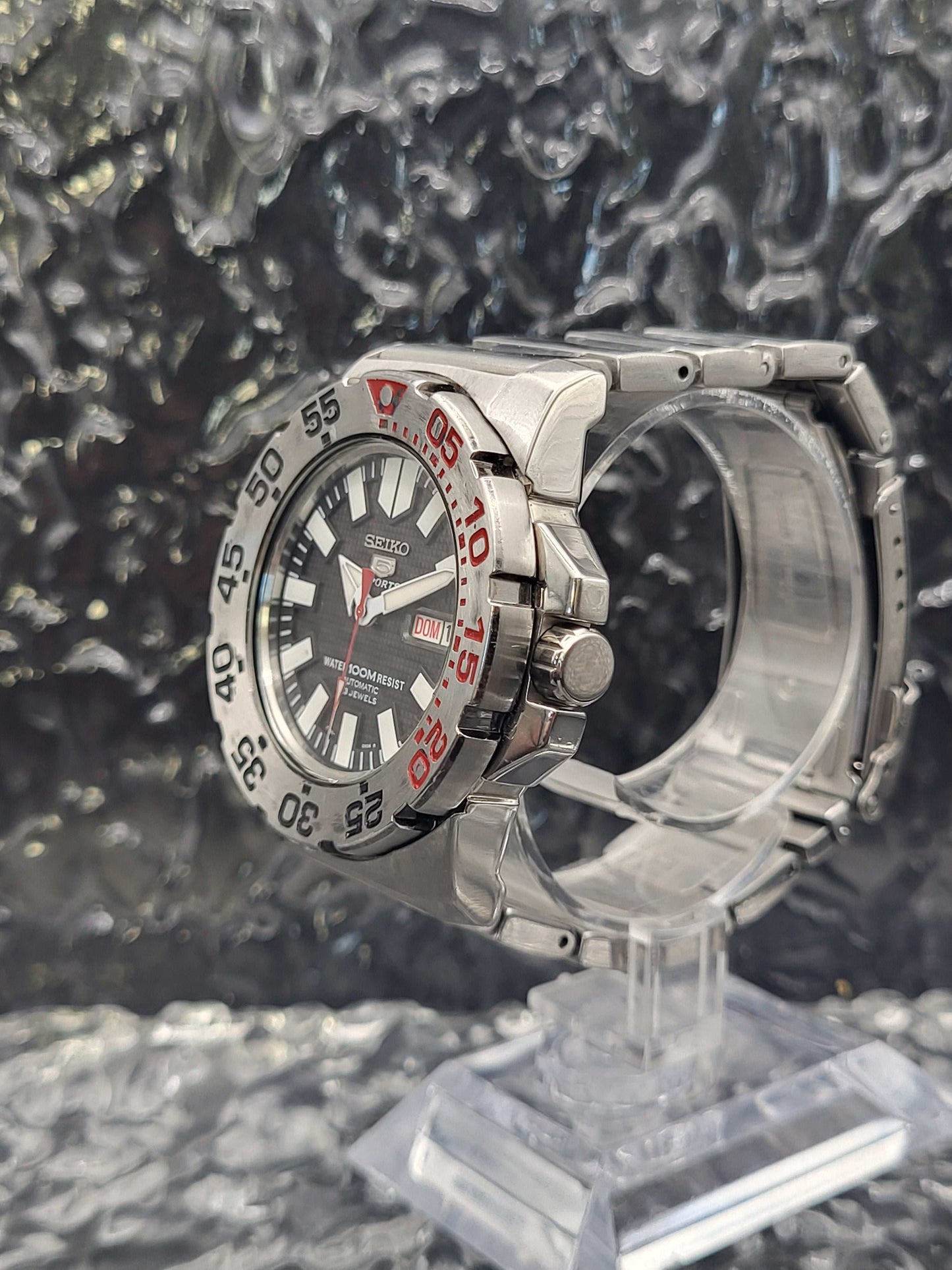 Seiko 5 Sports - Ref. 7S36-03D0 - SNZF47 - Baby Monster - Automatic - Day Date