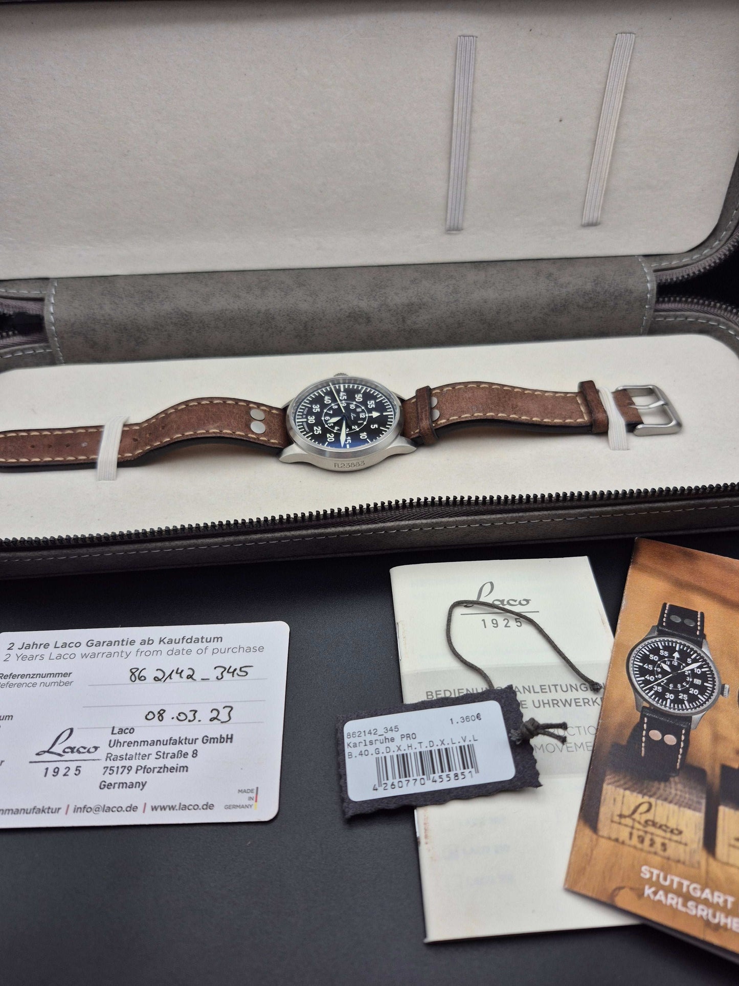 Laco Karlsruhe Pro Pilot Ref. 862142 - Left Crown Full Set FL23883