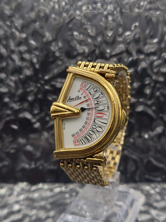 Jean D'Eve Sectora Retrograde Watch - 32 mm - Quartz - Men's - Boxed Rare