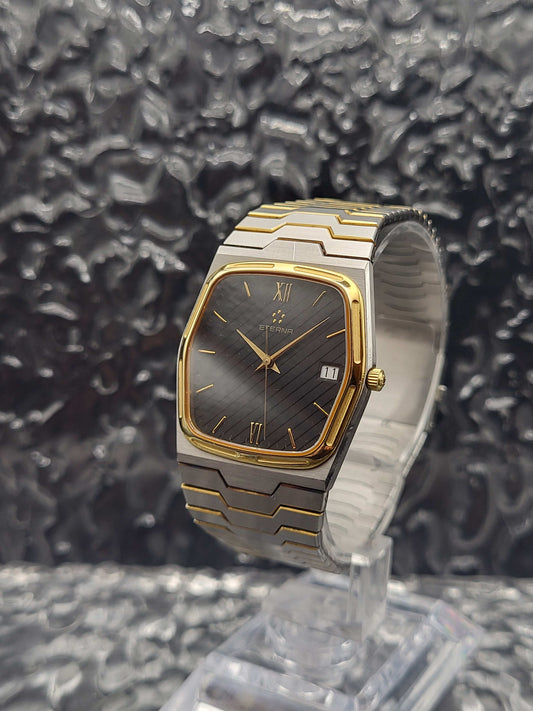 Eterna Royal Quartz - Ref. 156.4248.43 - Full Set - Two Tone - Red Robin Watches