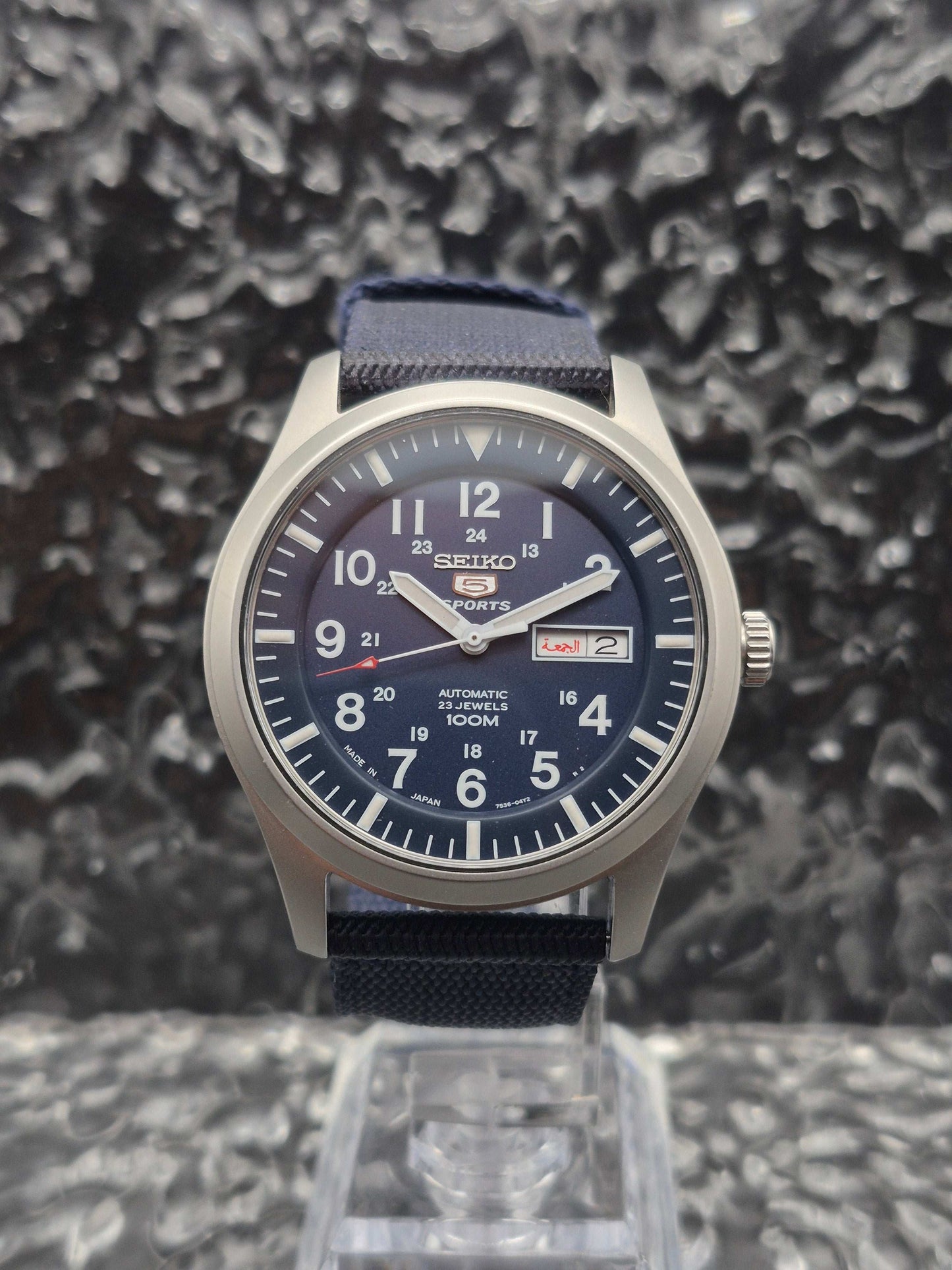 Seiko 5 Sports Ref. 7S36-03J0 SNZG11J1 Automatic Military Watch