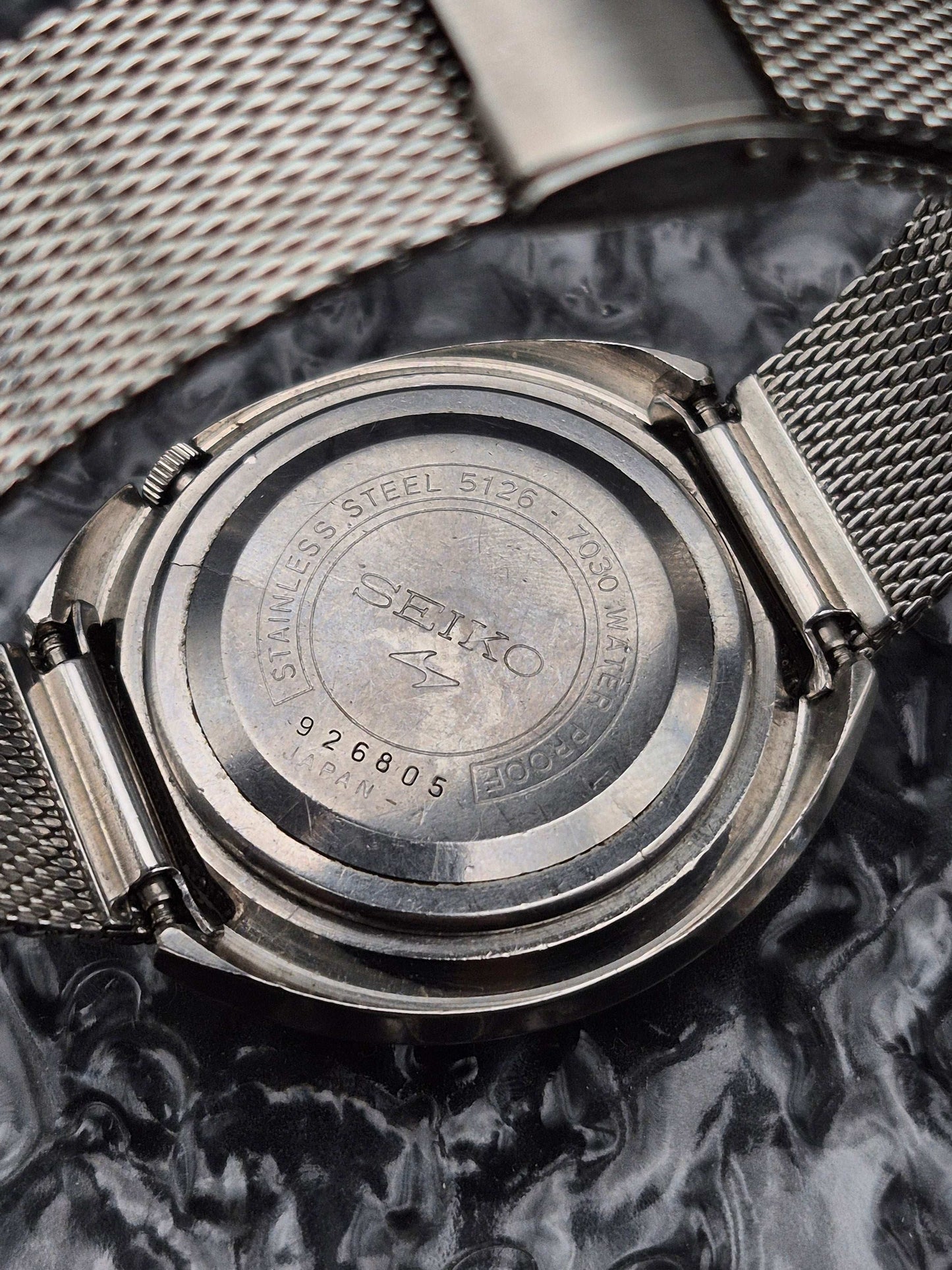Seiko DX Automatic Ref. 5126-7030 Blue Patina Dial