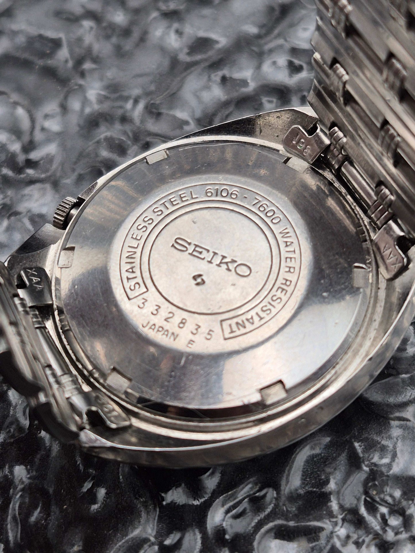 Seiko 5 Actus Ref. 6106-7600 Facet Crystal Kanji