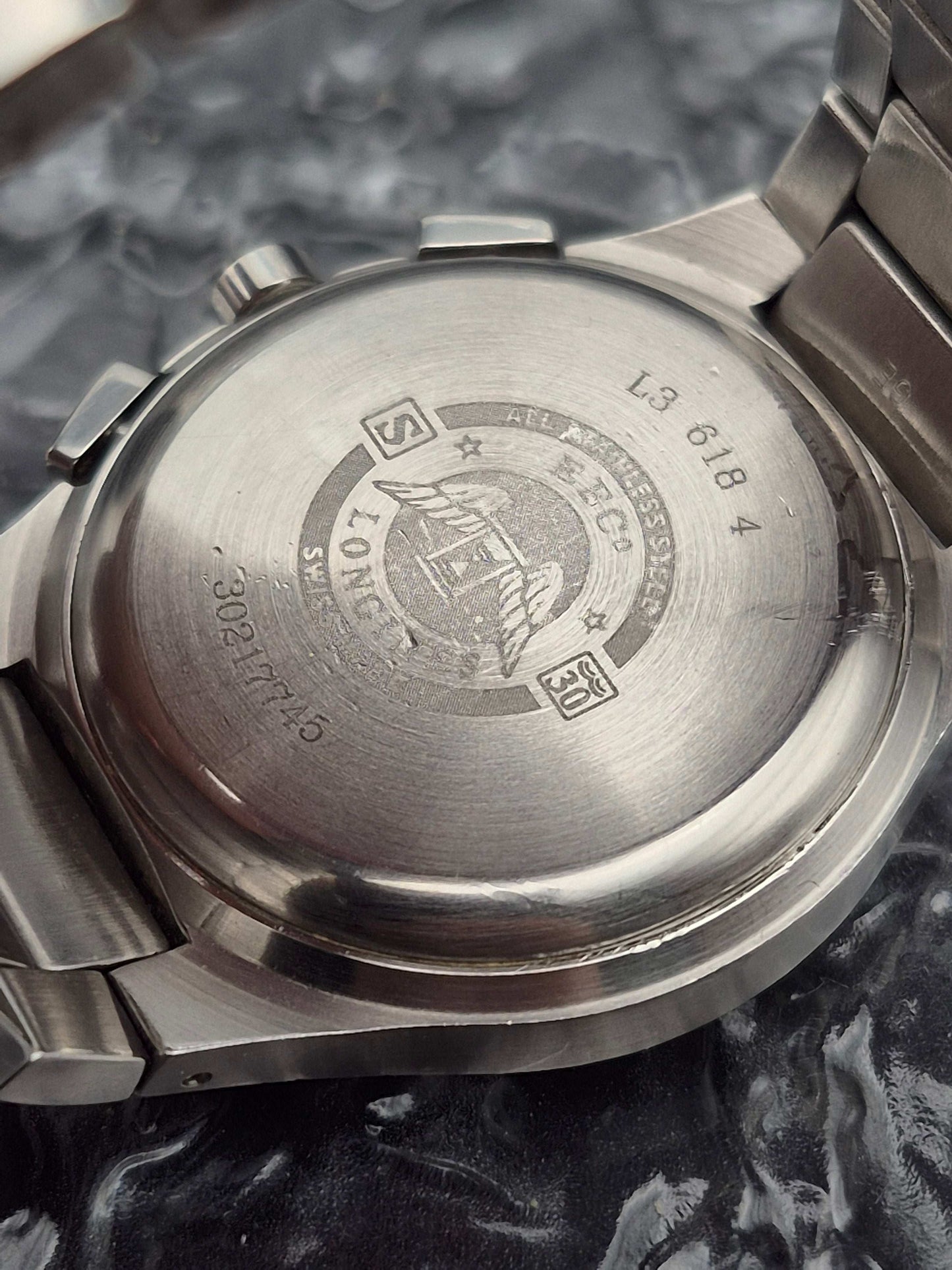 Longines Opposition Quartz Chronograph Ref. L3.618.4 - Red Robin Watches