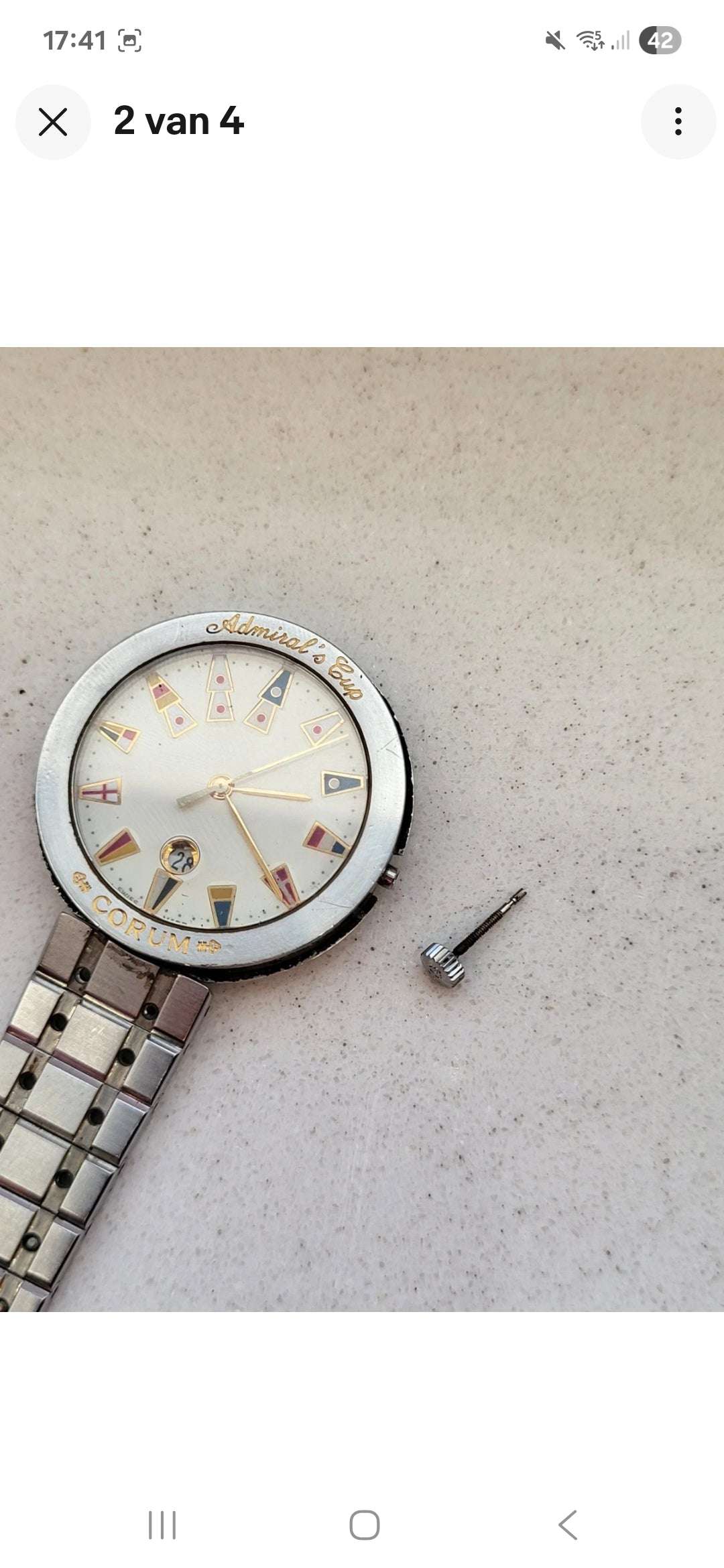 Corum Admirals Cup - Ref. 99.810.21 - Quartz - Mens Watch - Read Descr. - Red Robin Watches